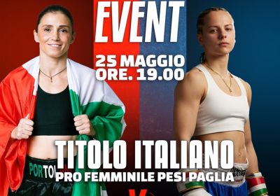 TITOLO ITALIANO PESI PAGLIA | CONSUELO PORTOLANI VS VITTORIA PARIGI BINI 