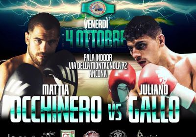 TITOLO MEDITERRANEO WBC SUPERGALLO | MATTIA OCCHINERO VS IULIANO GALLO 