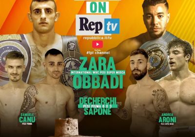 TITOLO WBC INTERNAZIONALE SUPERMOSCA | CRISTIAN ZARA VS MOHAMMED OBBADI 