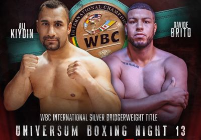 TITOLO WBC SILVER INT. BRIDGER - DAVIDE BRITO VS Ali Kiydin
