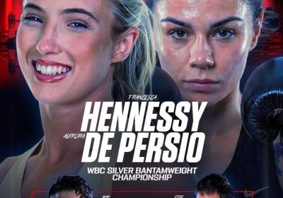 TITOLO WBC SILVER PESI GALLO | FRANCESCA HENNESSY VS AURORA DE PERSIO