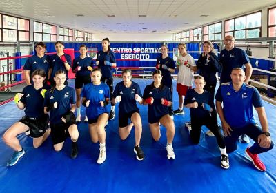 TRAINING CAMP ITABOXING AZZURRE U 15 - CSOE ROMA 21-27 SETTEMBRE 2025