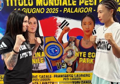 WBA Gold Pesi Mosca | MARTINA BERNILE VS SOO PARK 