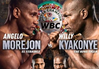WBC Silver Bridgerweight | ANGELO MOREJON VS WILLY KYANONYE