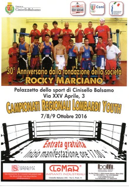 Lombardia: da domani i Campionati Regionali Youth