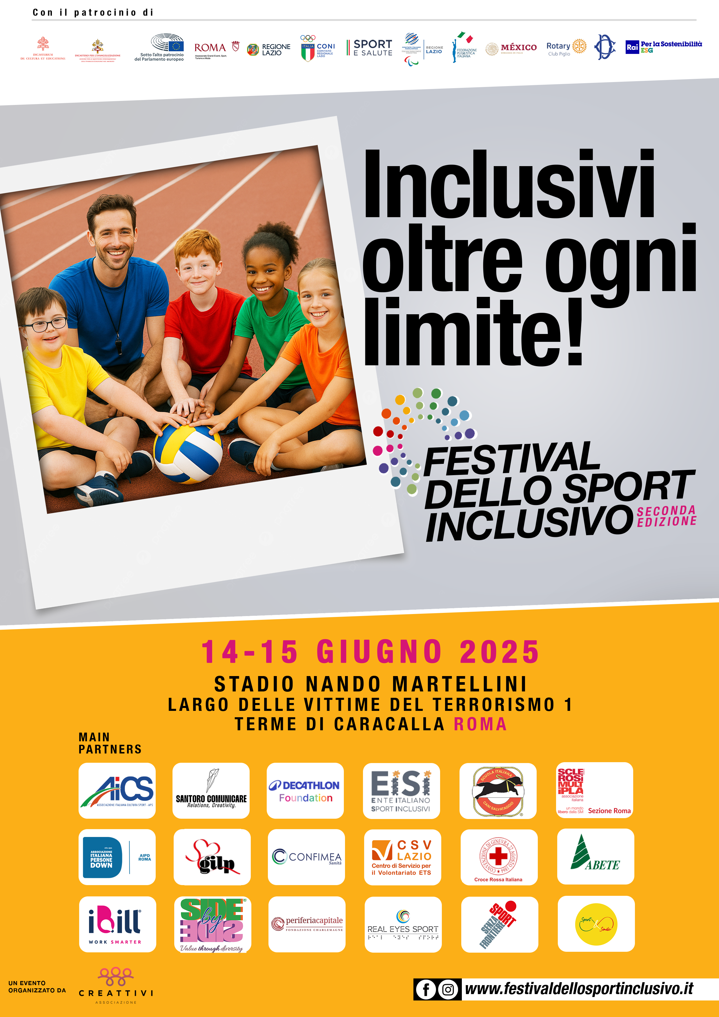 2^ edizione Festival dello Sport Inclusivo - FPI Presente 
