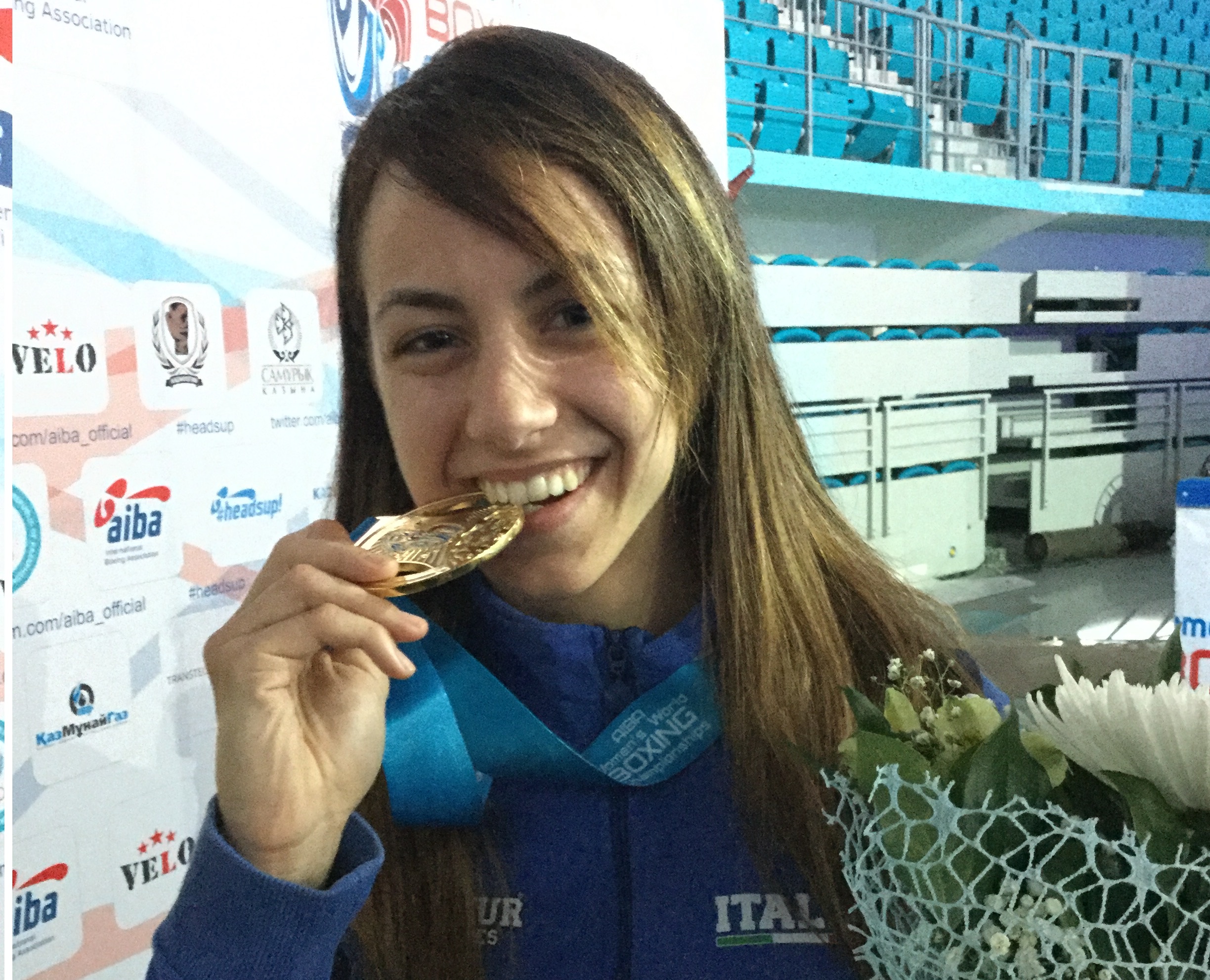 Mondiali Femminili 2016: Alessia Mesiano campionessa del Mondo 57kg, battuta l'indiana Lather 2-1 #itaboxing #noisiamoenergia #AIBAstana2016