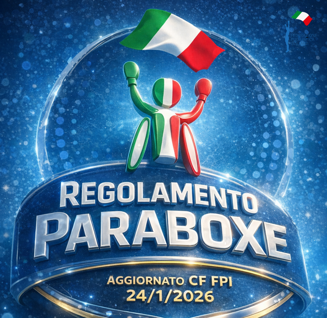 REGOLAMENTO PARABOXE - AGGIORNATO AL CONSIGLIO FEDERALE 24 gennaio 2026