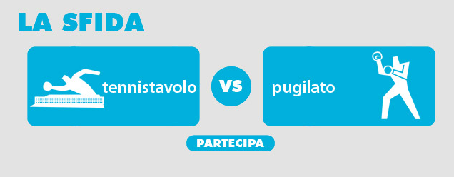 VERSUS – RaiGULP Domenica 12 giugno 2016 Proseguono gli ottavi di Finale Tennistavolo / Pugilato - VOTATE VOTATE BOXE ECCO COME