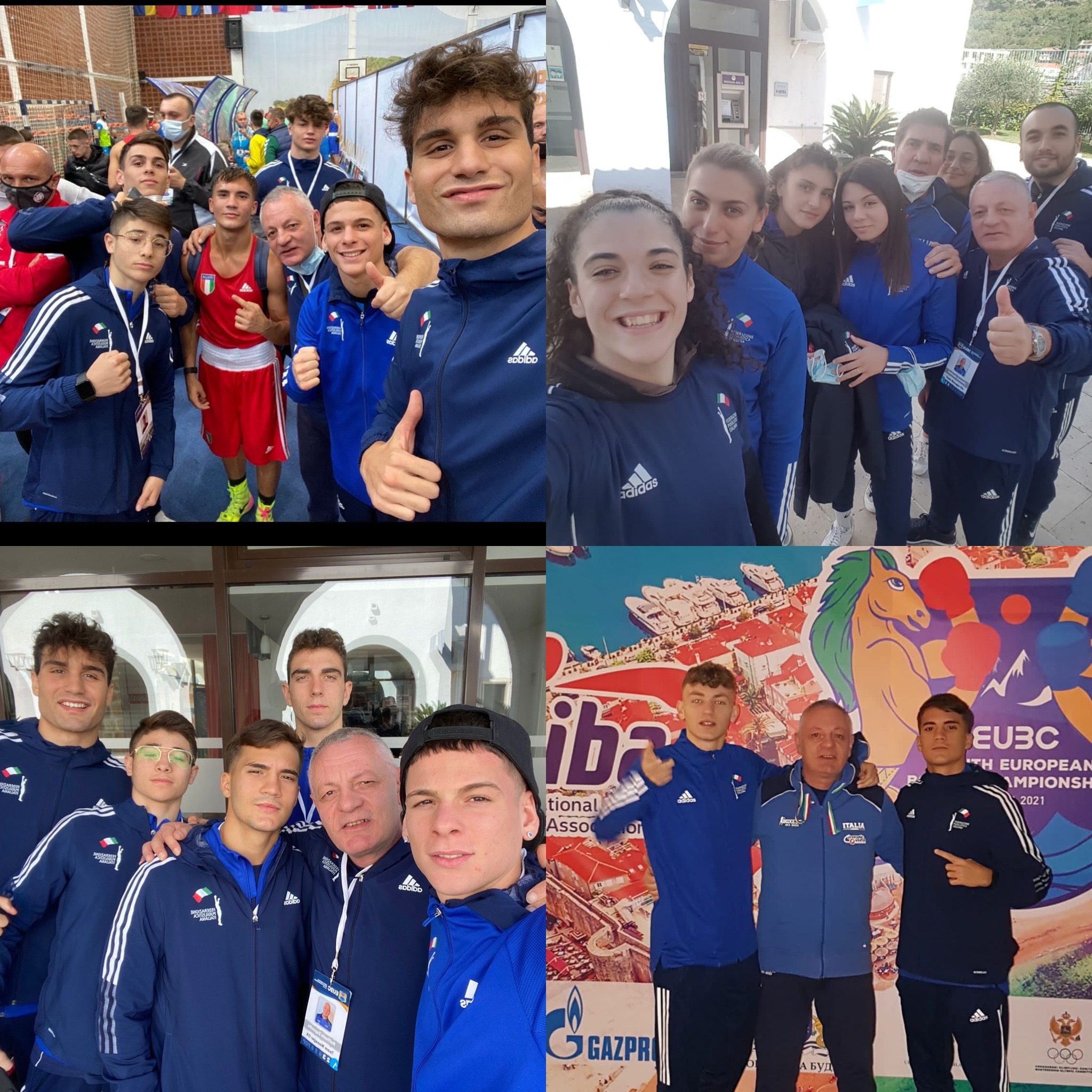 Europeo Youth 2021 - Buvda Montenegro 13-24 ottobre -  RISULTATI QUARTI MASCHILI - DOMANI 2 Azzurrine sul ring nelle semifinali 