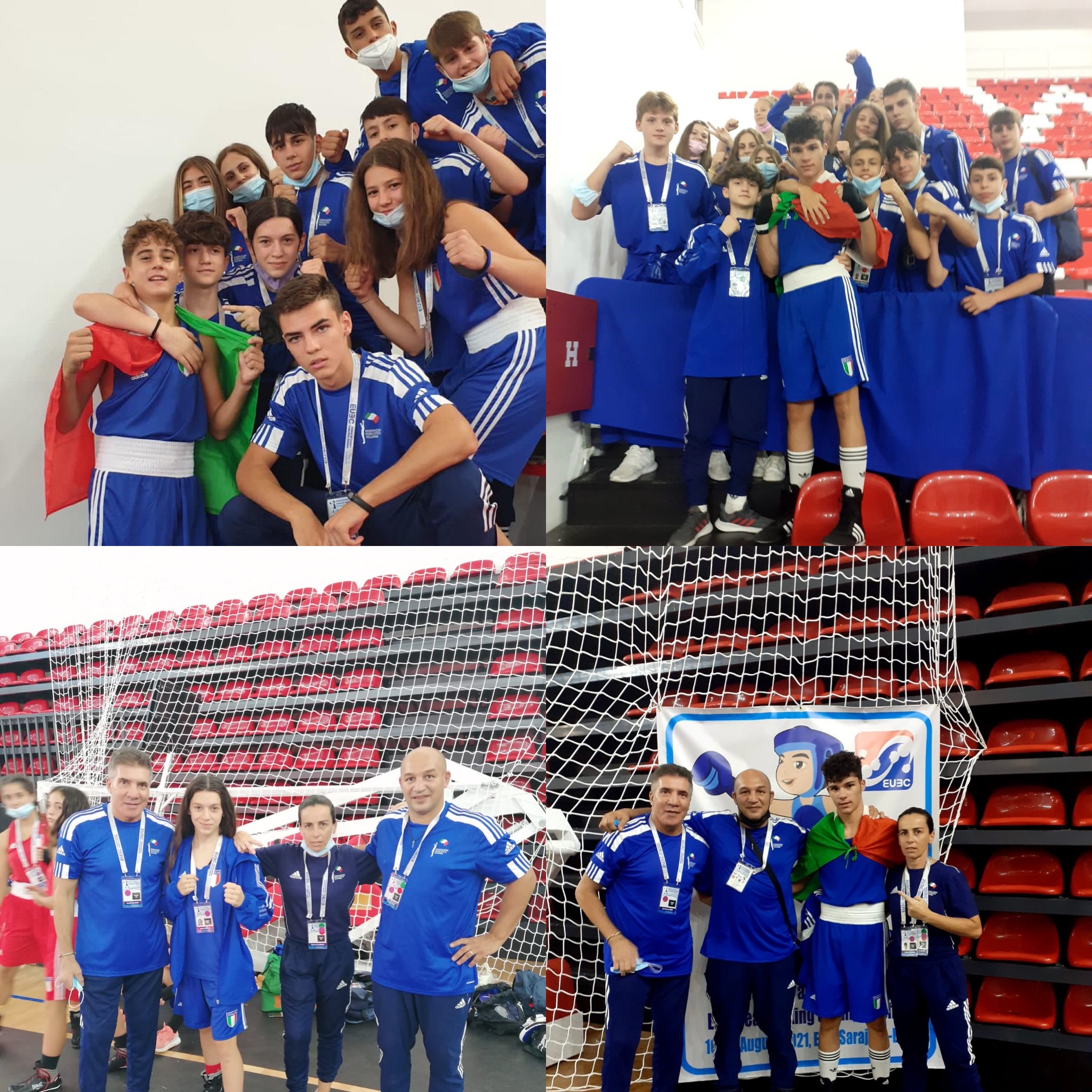 Europei SchoolBoy-Girl Sarajevo 2021 - 6 BRONZI PER l'ITALIA BOXING TEAM 