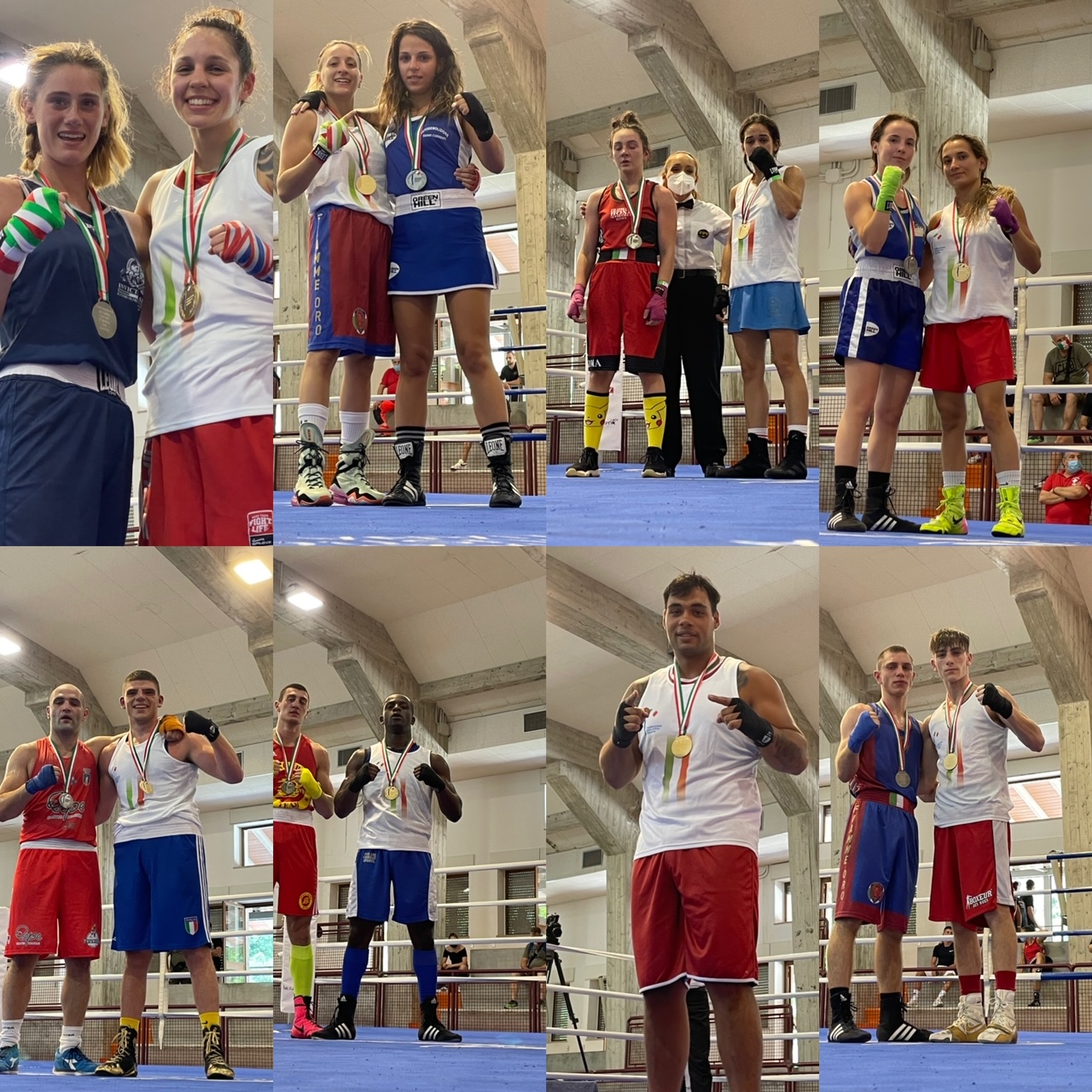 Campionati Italiani Di Pugilato U22 Cascia 2021 - I NUOVI CAMPIONI E CAMPIONESSE 