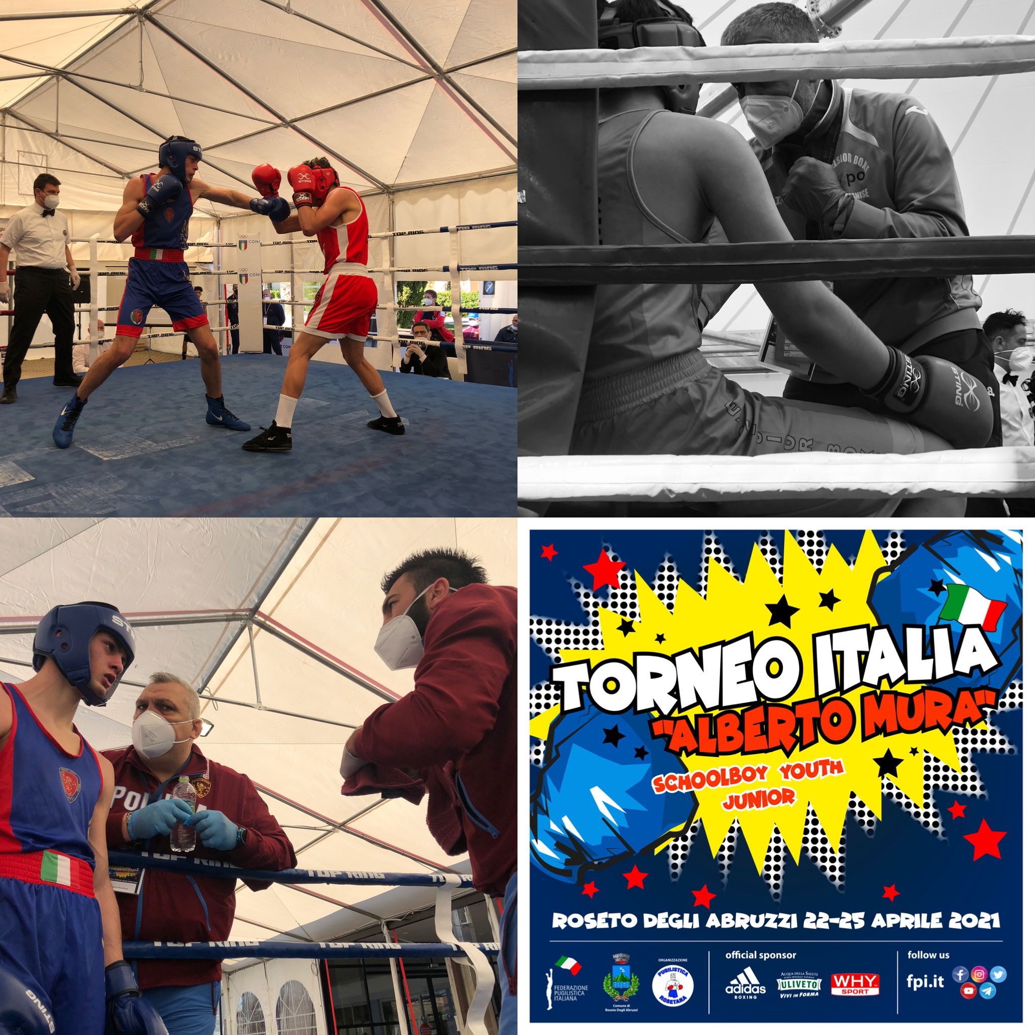 Torneo A. Mura 2021 - Roseto degli Abruzzi 22-25 Aprile: RISULTATI TERZA GIORNATA - PROGRAMMA QUARTA