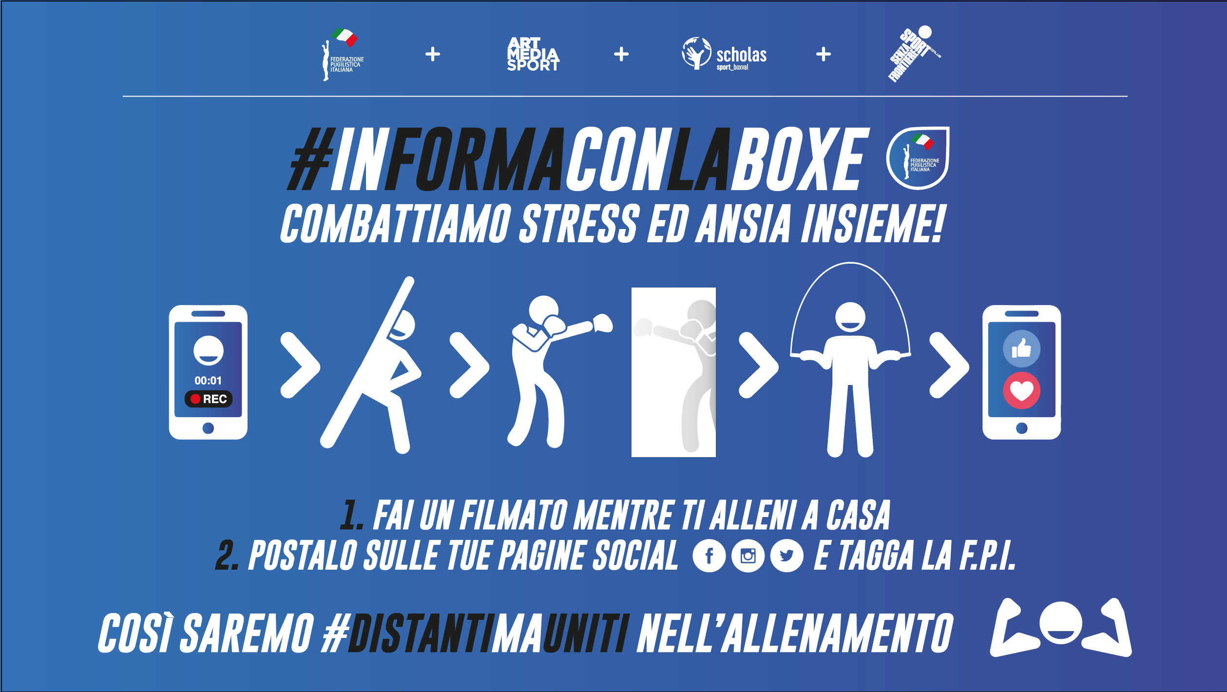 CAMPAGNA SOCIAL #Informaconlaboxe  PROGRAMMA EVENTI 21-24 Aprile