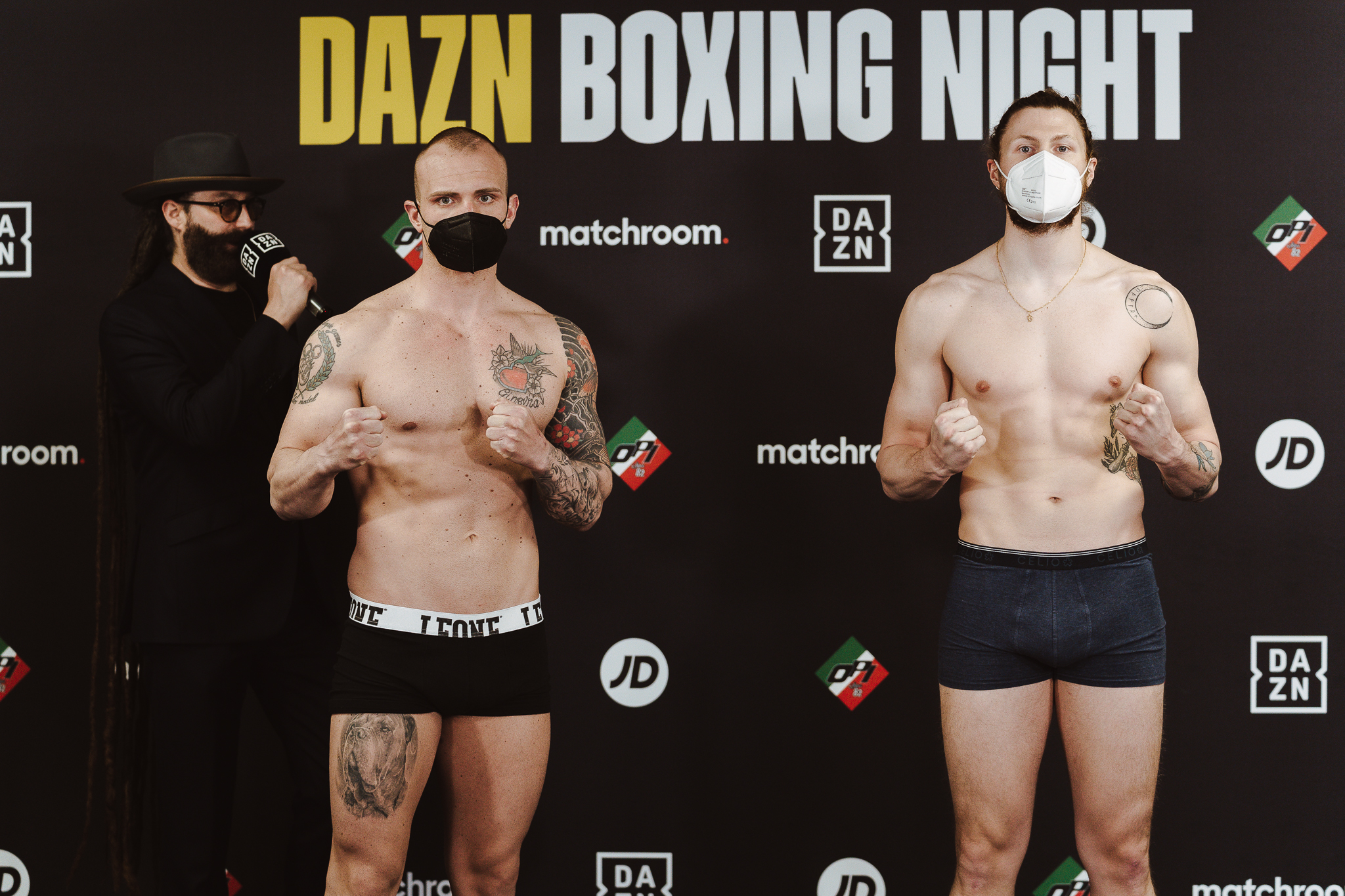 Milano Boxing Night 16/4/2021 - I Pesi Ufficiali