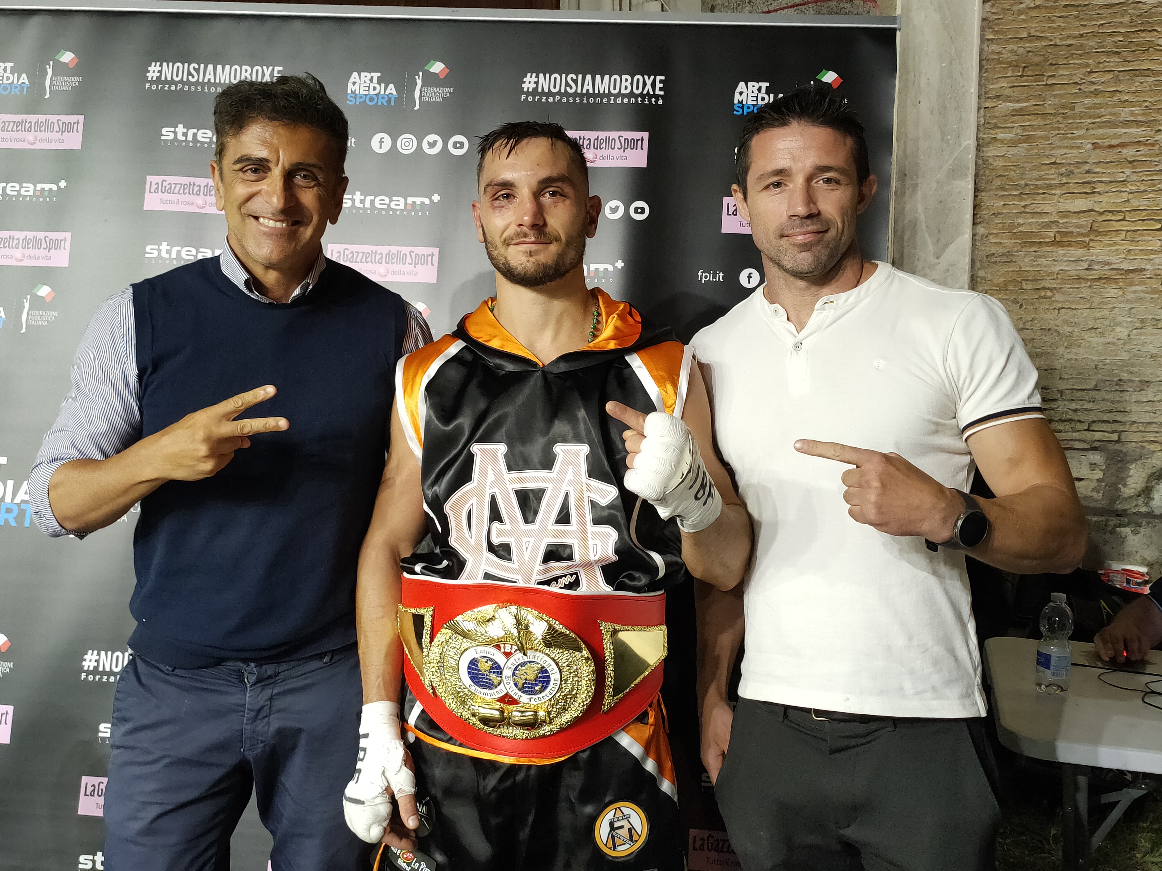 Nel "Fight Your Fear" di Genzano Mirko Geografo conquista la Cintura IBF Latino Pesi Welter