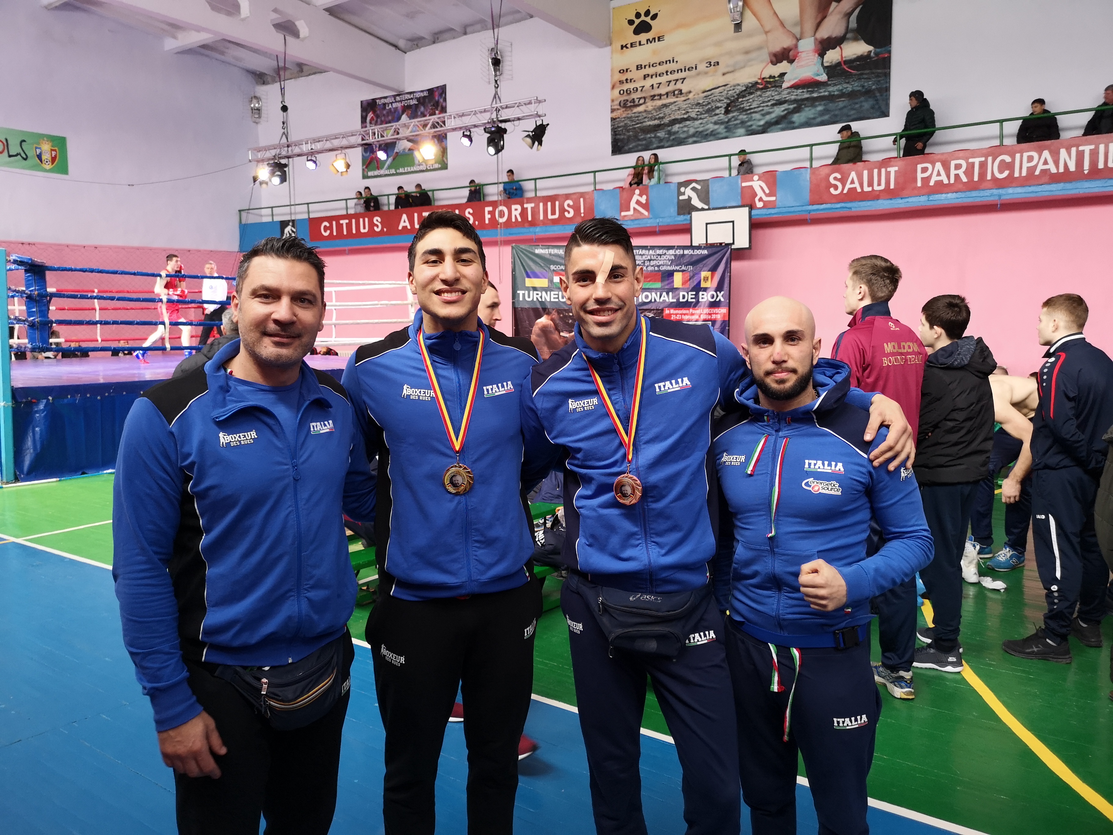 Torneo Int. Luscevshii: ORO 91 Kg MOUHIIDINE - BRONZO 81 Kg FIORI 