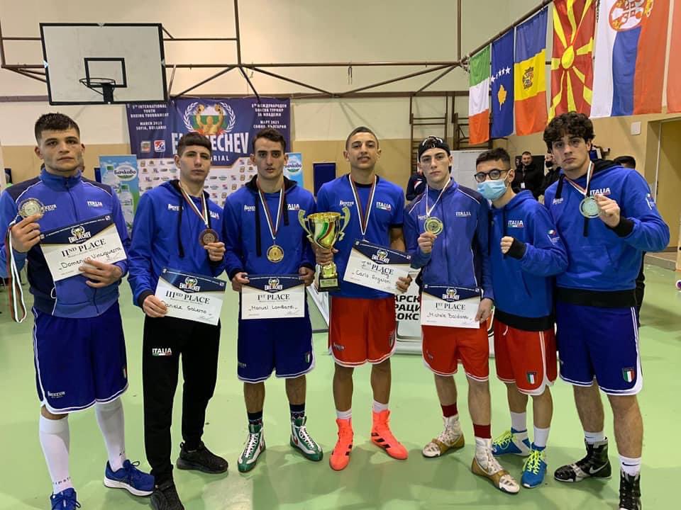 Emil Jechev Memorial 2021 - 3 Ori, 2 Argenti e 2 Bronzi per gli Azzurri