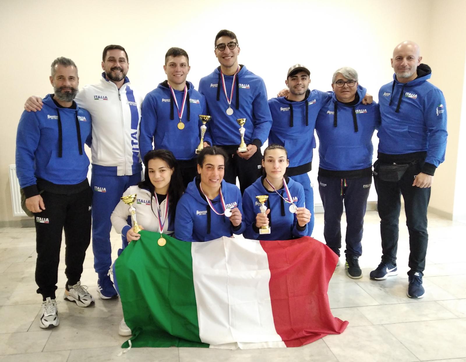 GRAND PRIX ÚSTI NAD LABEM 2021: 2 ORI e 3 ARGENTI PER GLI AZZURRI