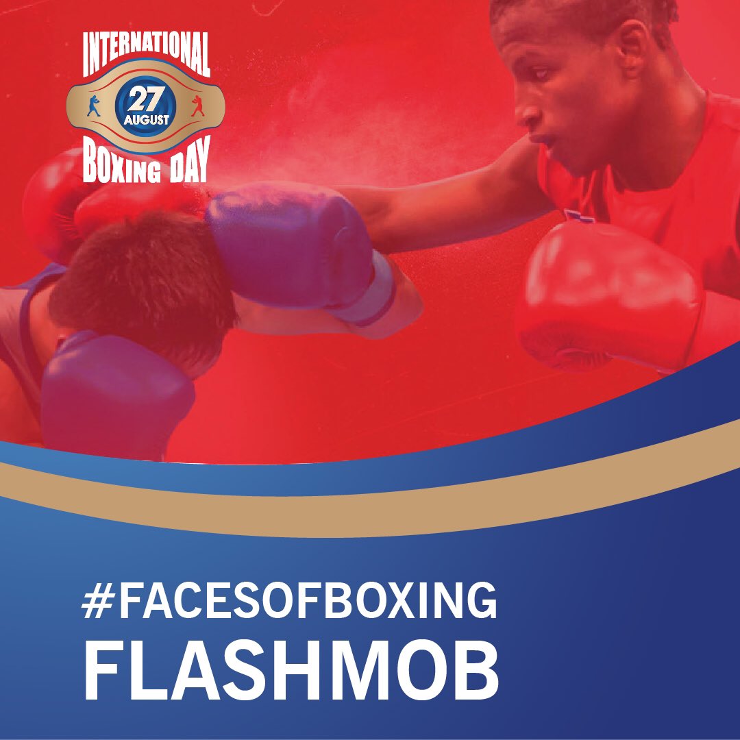 il 27 Agosto l'International Boxing Day AIBA - Info per Partecipare al Contest #FacesOfBoxing 
