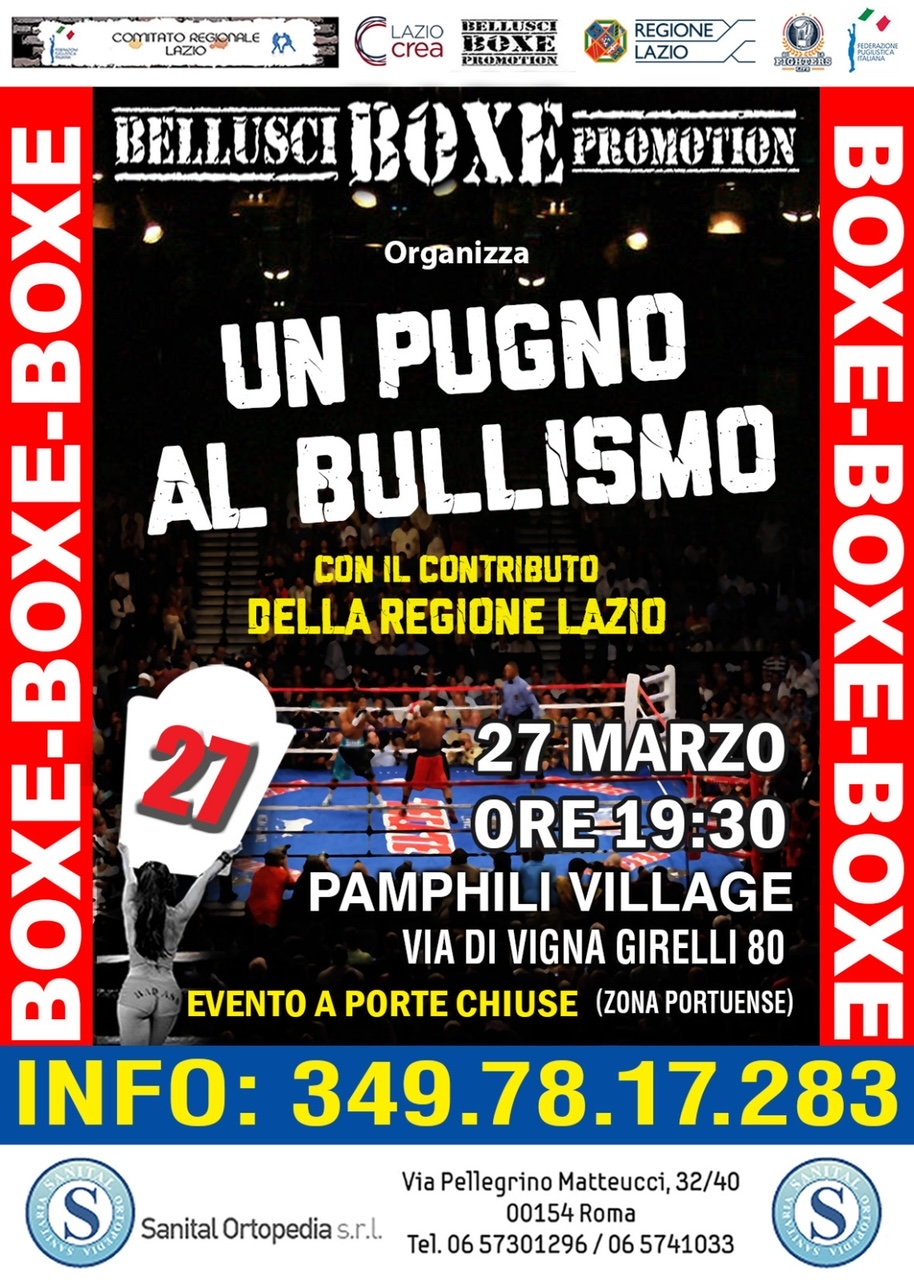 Sabato 27 Marzo a Roma Loli vs Malvitano per la Semifinale Superleggeri Trofeo Cinture FPI