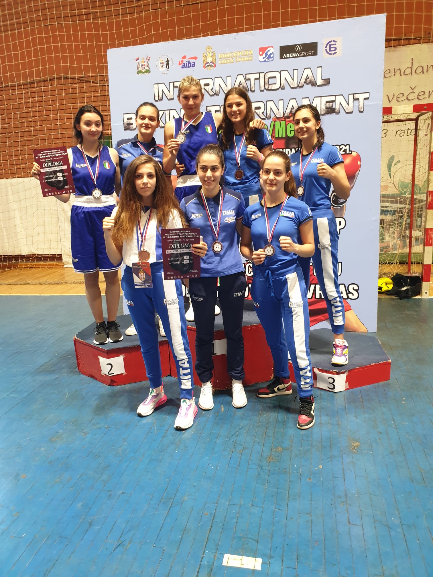 5° Nations Junior Cup: 2 Argenti e 5 Bronzi per le Azzurre