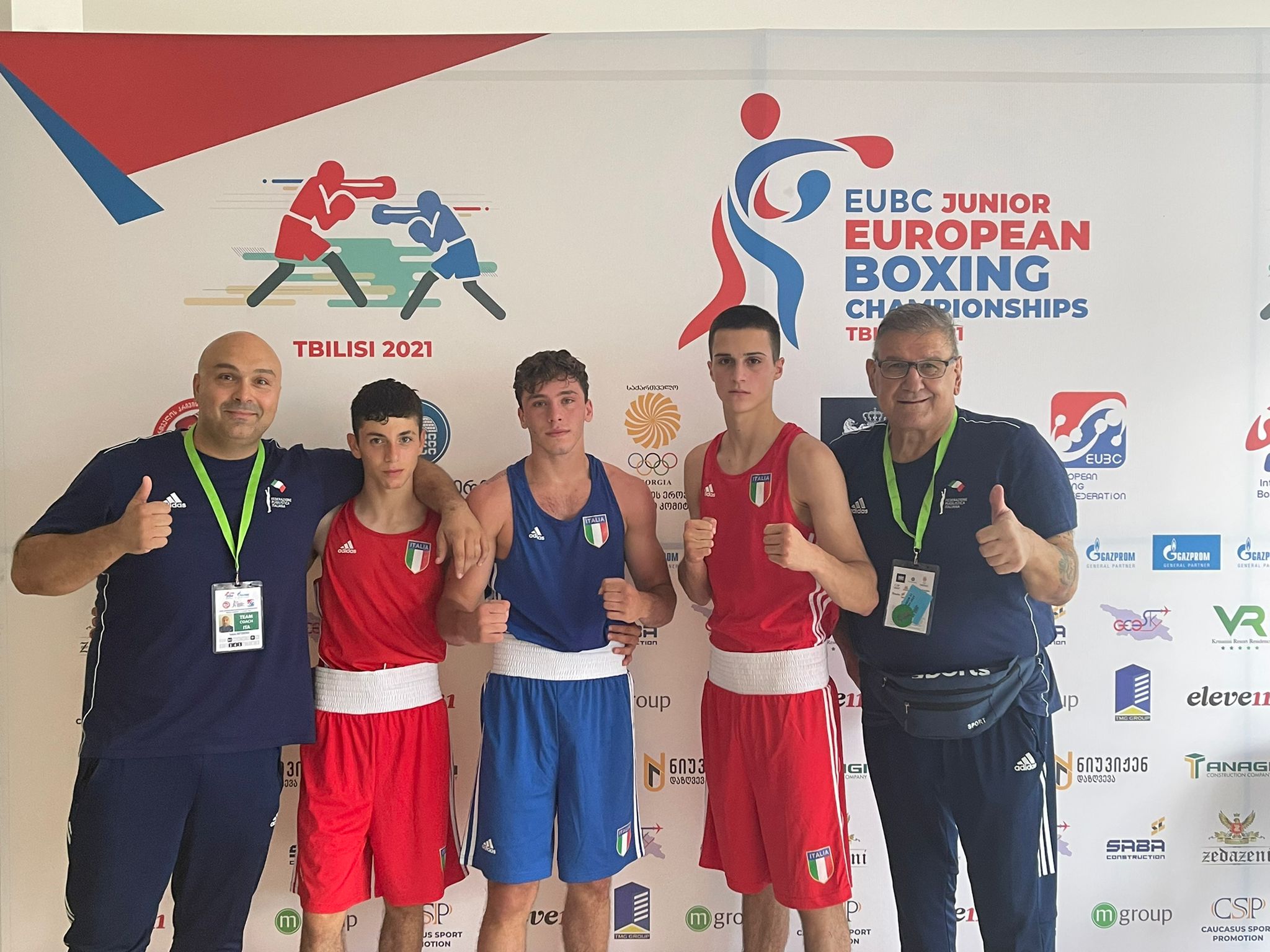 EURO Junior M/F Tblisi 2021: QUARTI AZZURRINI - RISULTATI 