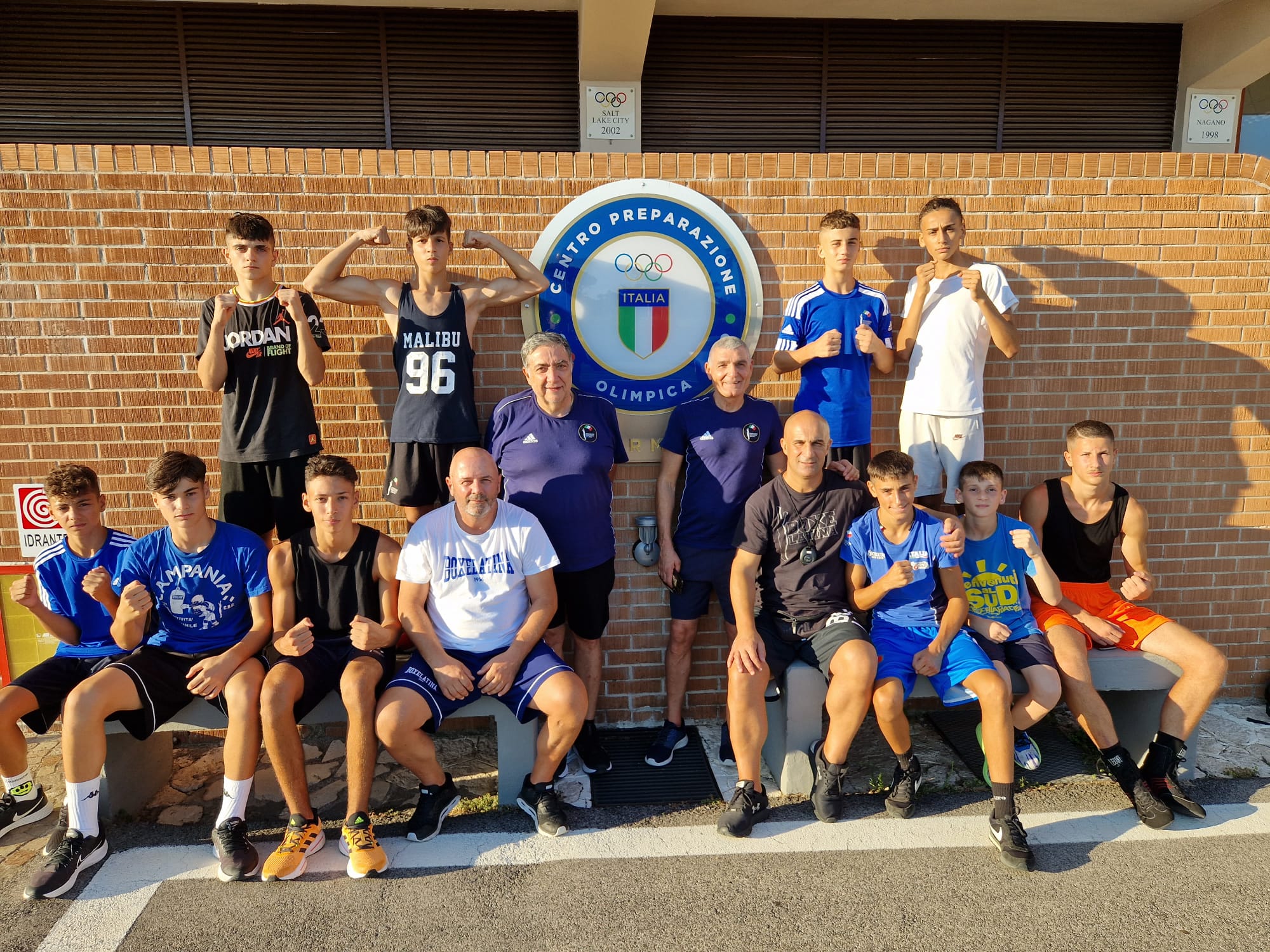 Azzurrini Schoolboy in preparazione a Formia (LT) in vista degli Europei di Erzurum 