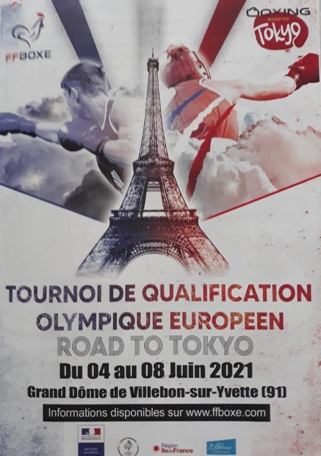 Tokyo 2020: a Parigi dal 4 all'8 Giugno la parte rimanente del Torneo Europeo di Qualificazione - POSTER UFFICIALE