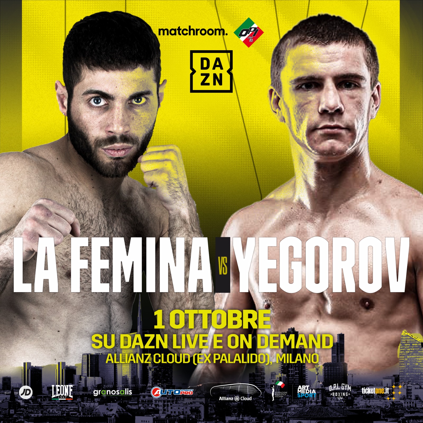 Milano Boxing Night: Intervista a Vincenzo La Femina 