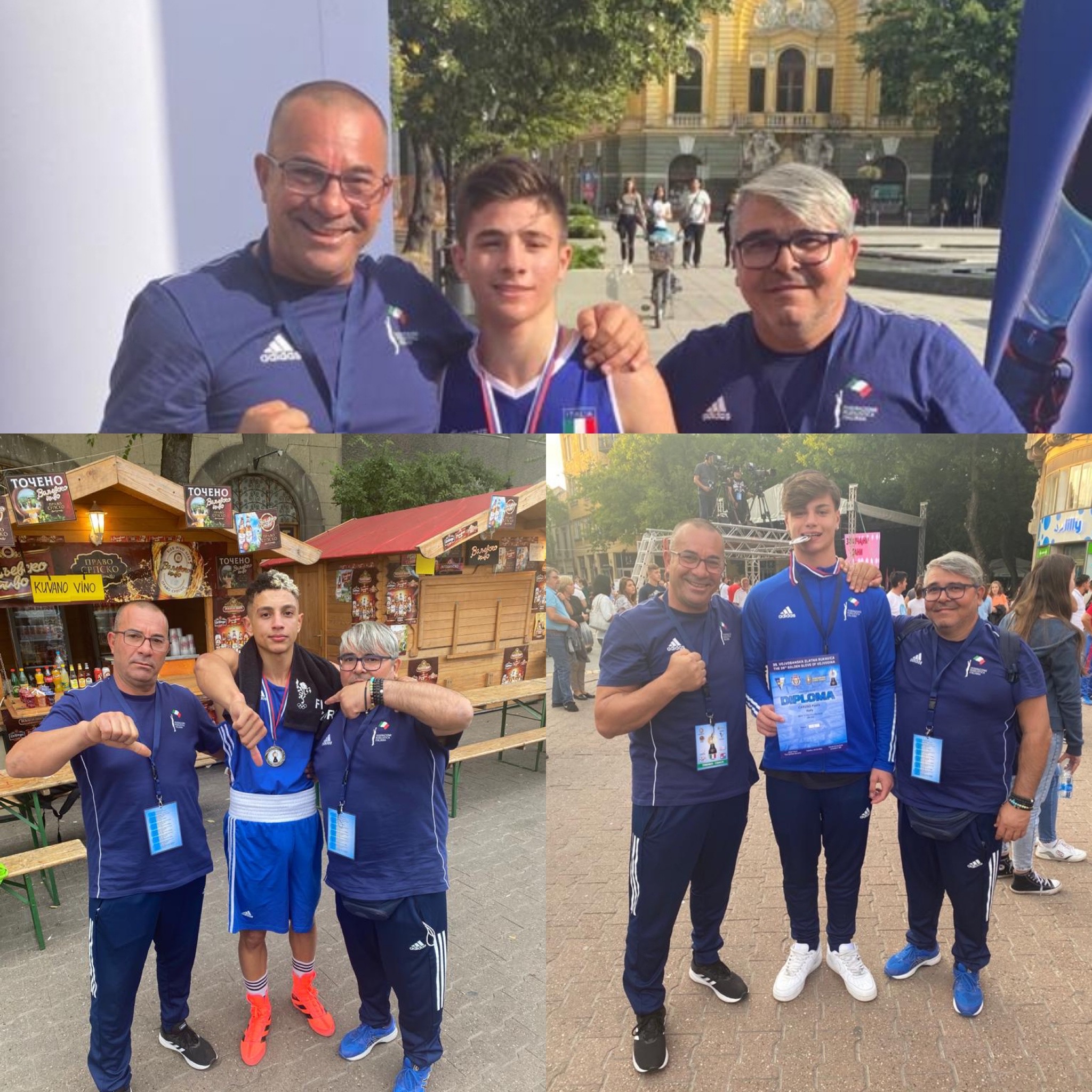 39° Ed. Golden Glove of Vojvodina - 4 Medaglie per gli Azzurri