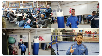 Allenamento alla Peacock Gym per gli Azzurri in vista del Torneo Europeo di Qualificazione Olimpica 