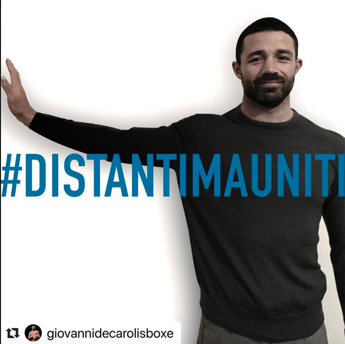 #distantimauniti. Parte la campagna istituzionale di sensibilizzazione del mondo dello sport