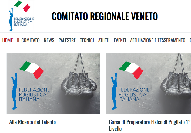 Online il Sito del Comitato Regionale Veneto FPI