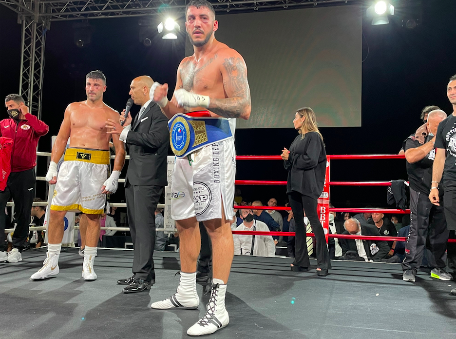 Ladispoli Boxing Night - Faraoni Campione Italiano CRUISER 