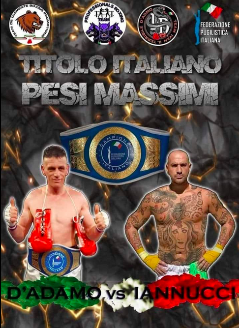 Sora Boxing Night - Titolo Italiano Massimi D'Adamo vs Iannucci - DIRETTA YOUTUBE FPIOFFICIALCHANNEL