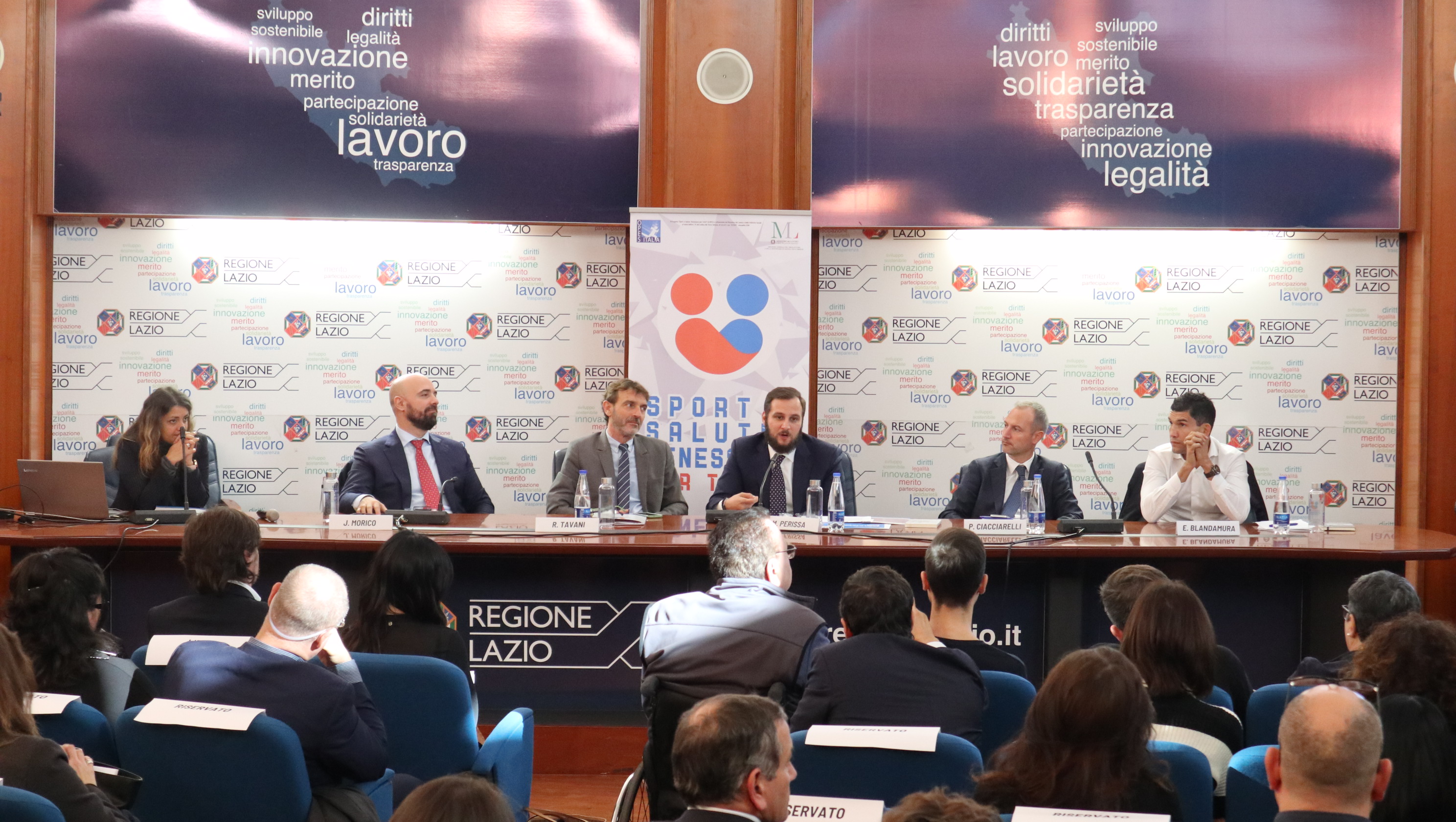 Presentato in Regione Lazio il progetto “Sport e Salute: Benessere Per Tutti!”