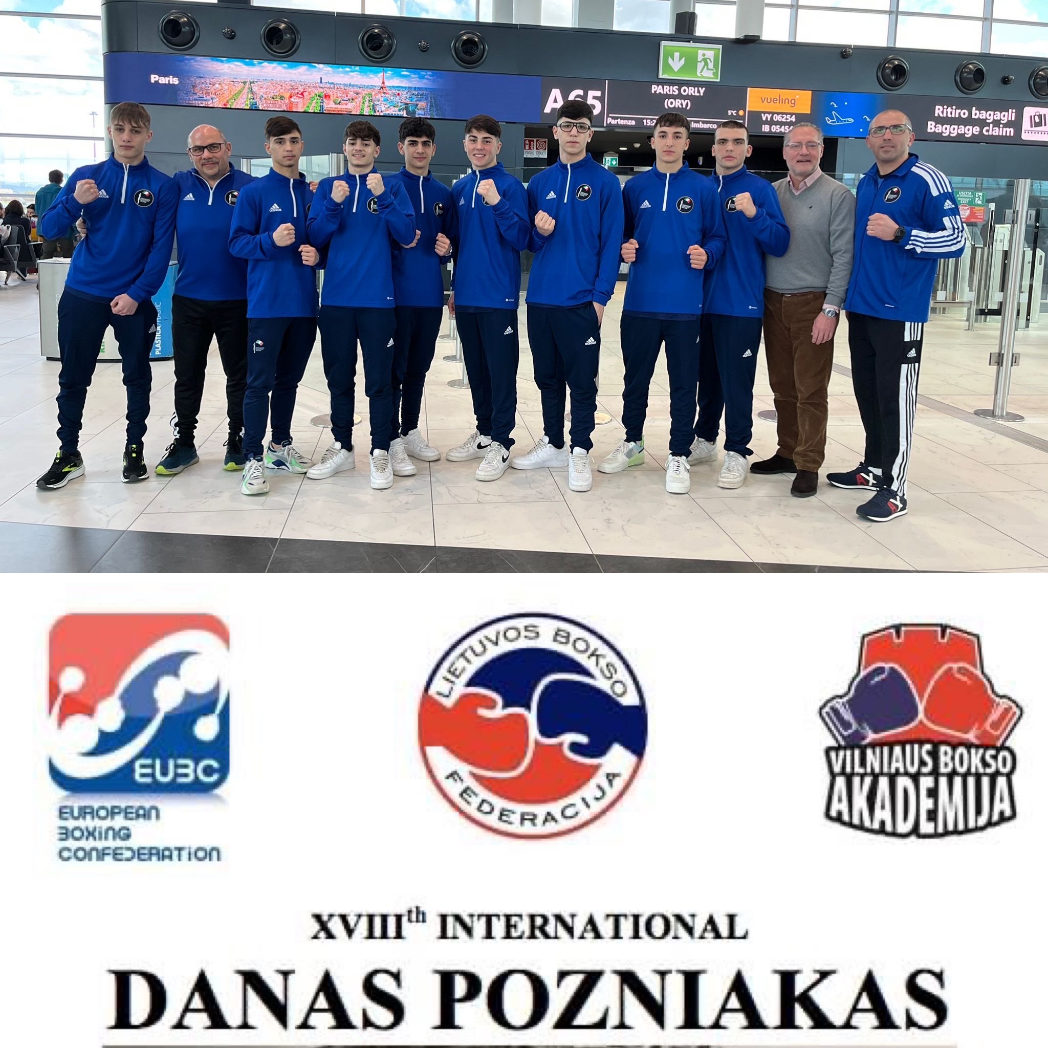 Torneo Int. "“Danas Pozniakas” - SORTEGGI Azzurrini - OGGI IN 5 SUL RING