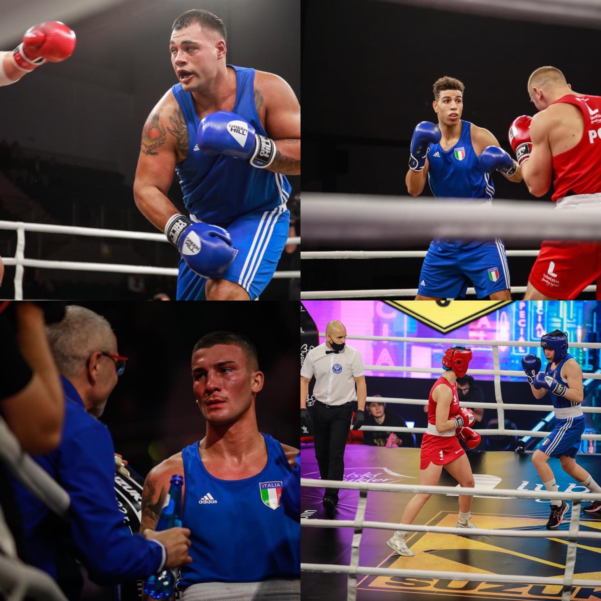 Suzuki Boxing Night: Ottime le prestazioni degli Azzurri in Polonia 