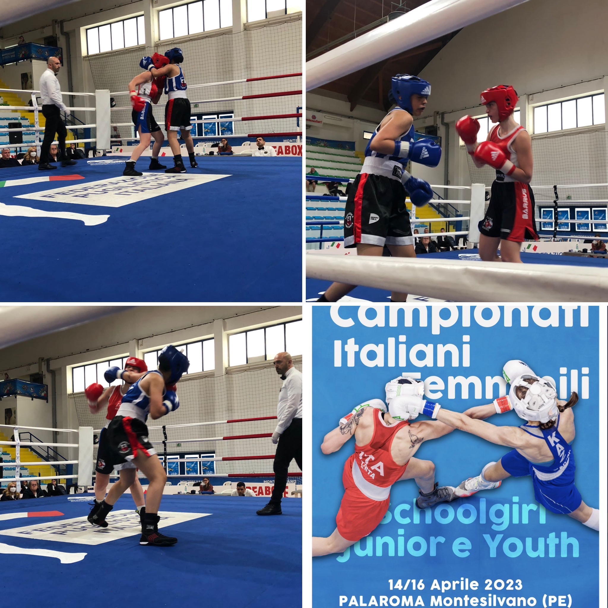 Campionati Italiani Schoolgirl, Junior e Youth F 2023 - Montesilvano 14-16 Aprile p.v. - RISULTATI PRIMA GIORNATA