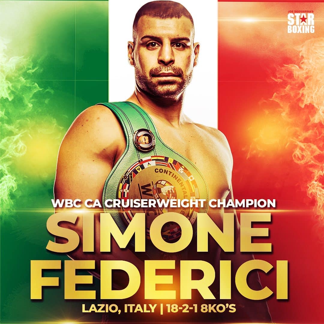 Ranking WBC Agg. Maggio 2022: Simone Federici 16° tra i Cruiser 