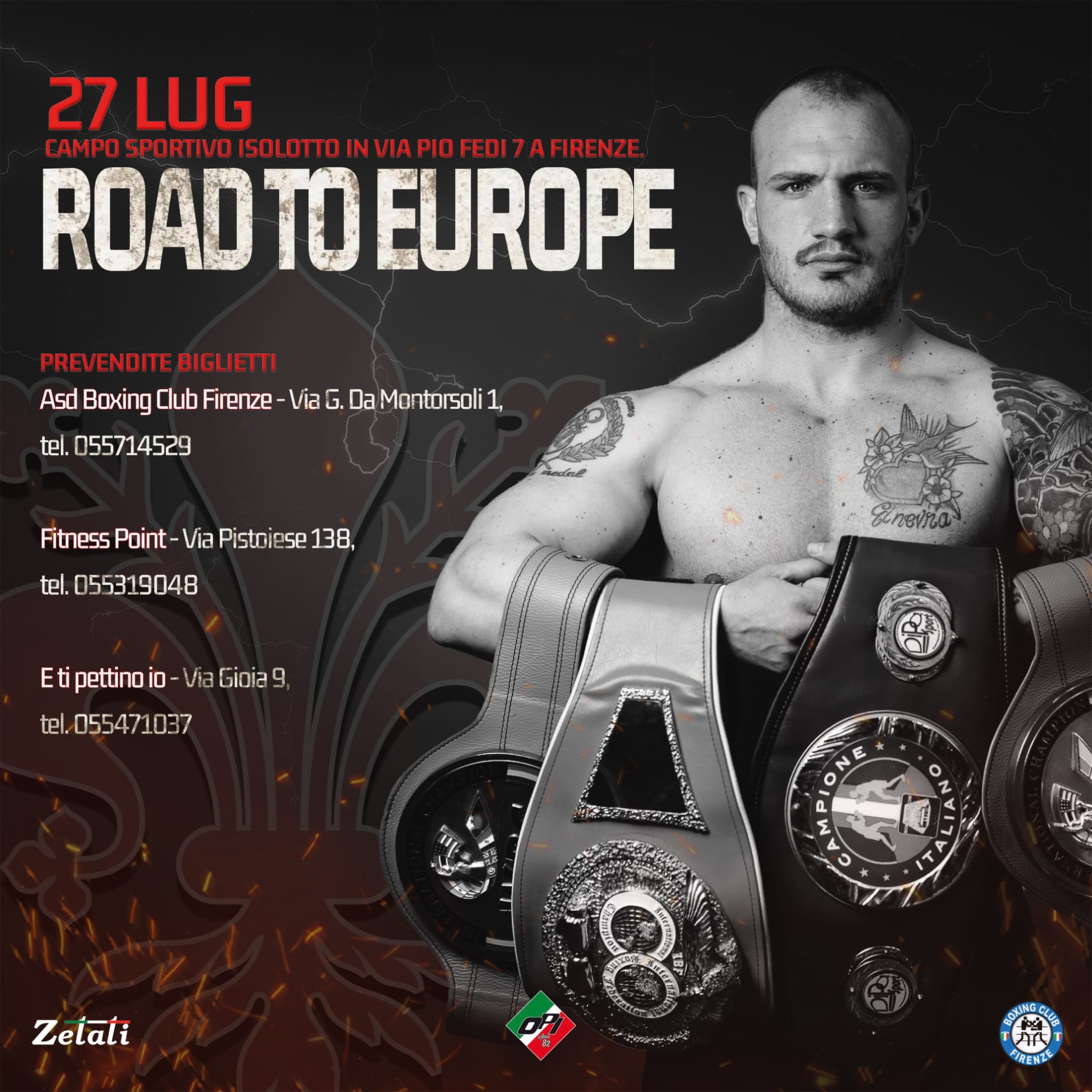 Il 27 luglio l'atteso ritorno sul ring di Fabio Stonecrusher Turchi 