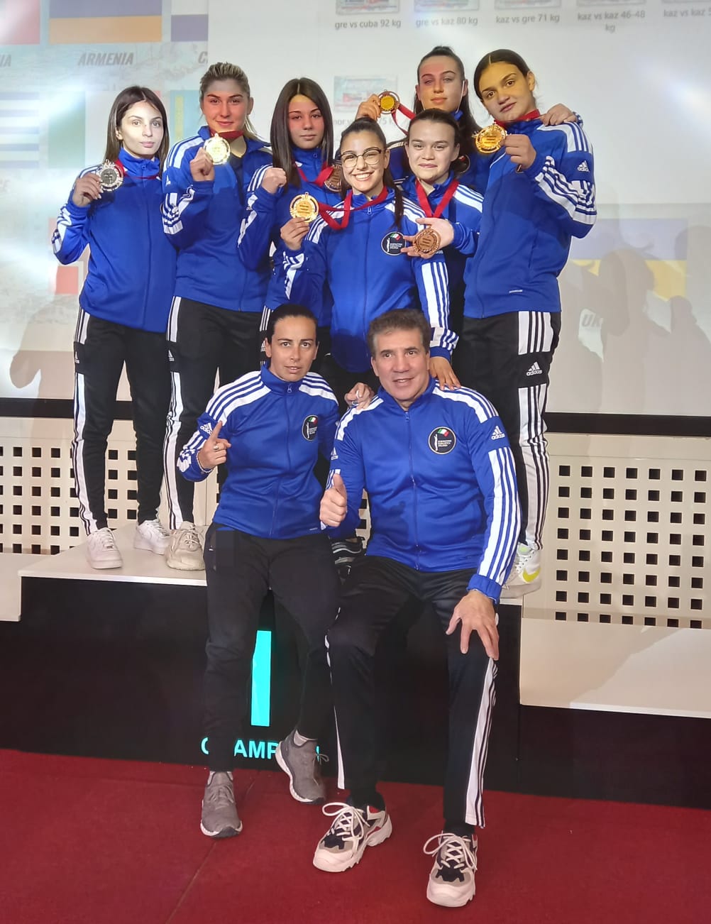 Torneo Adriatic Pearl 2022: 3 Ori, 1 Argento e 3 Bronzi per le Azzurrine 