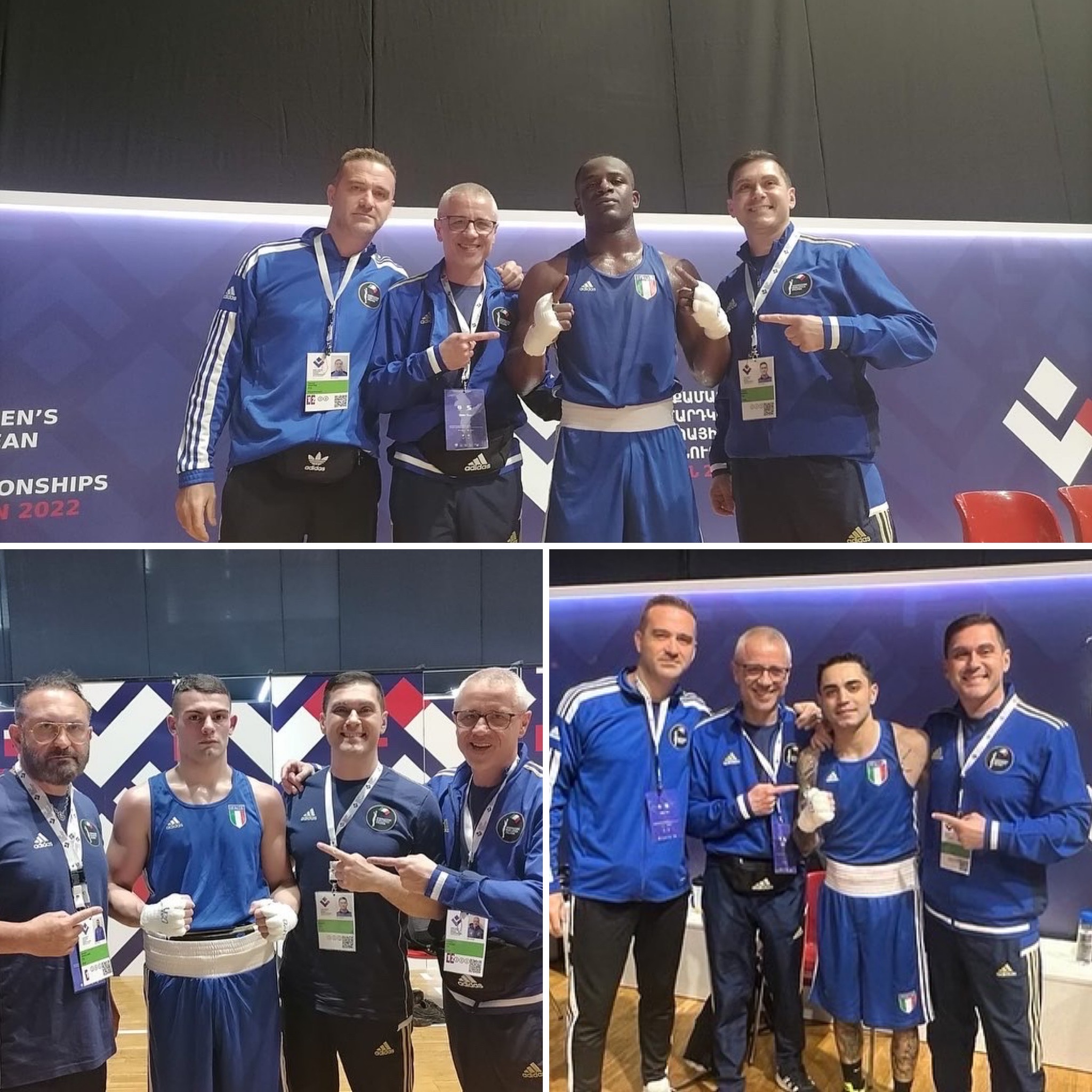 Europei Elite Maschili Yerevan 2022 - DAY 2 TRIS DI VITTORIE PER GLI AZZURRI