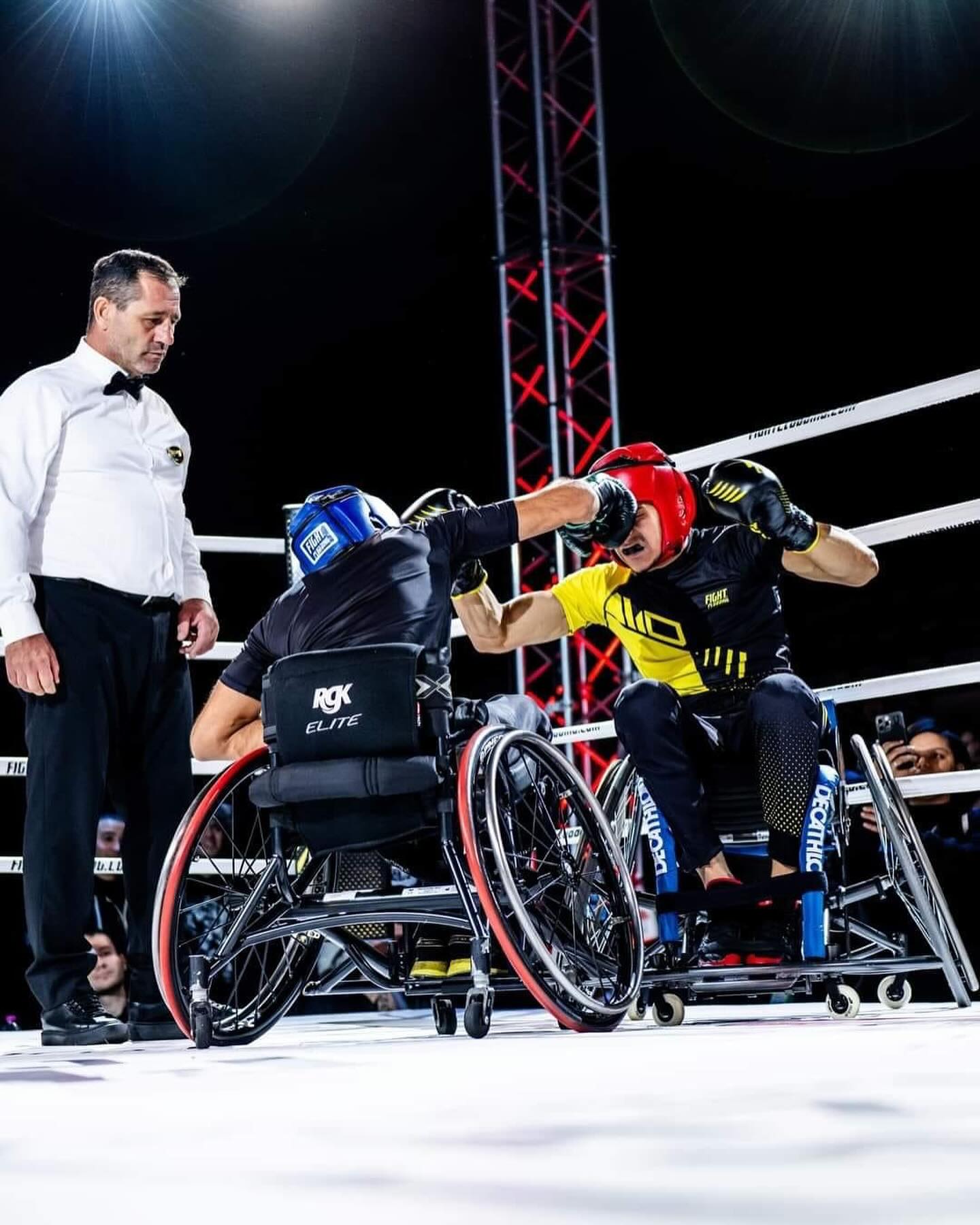 LO SCORSO 18 NOVEMBRE A LECCE I PRIMI MATCH FPI DI BOXE AUTONOMA IN CARROZZINA 
