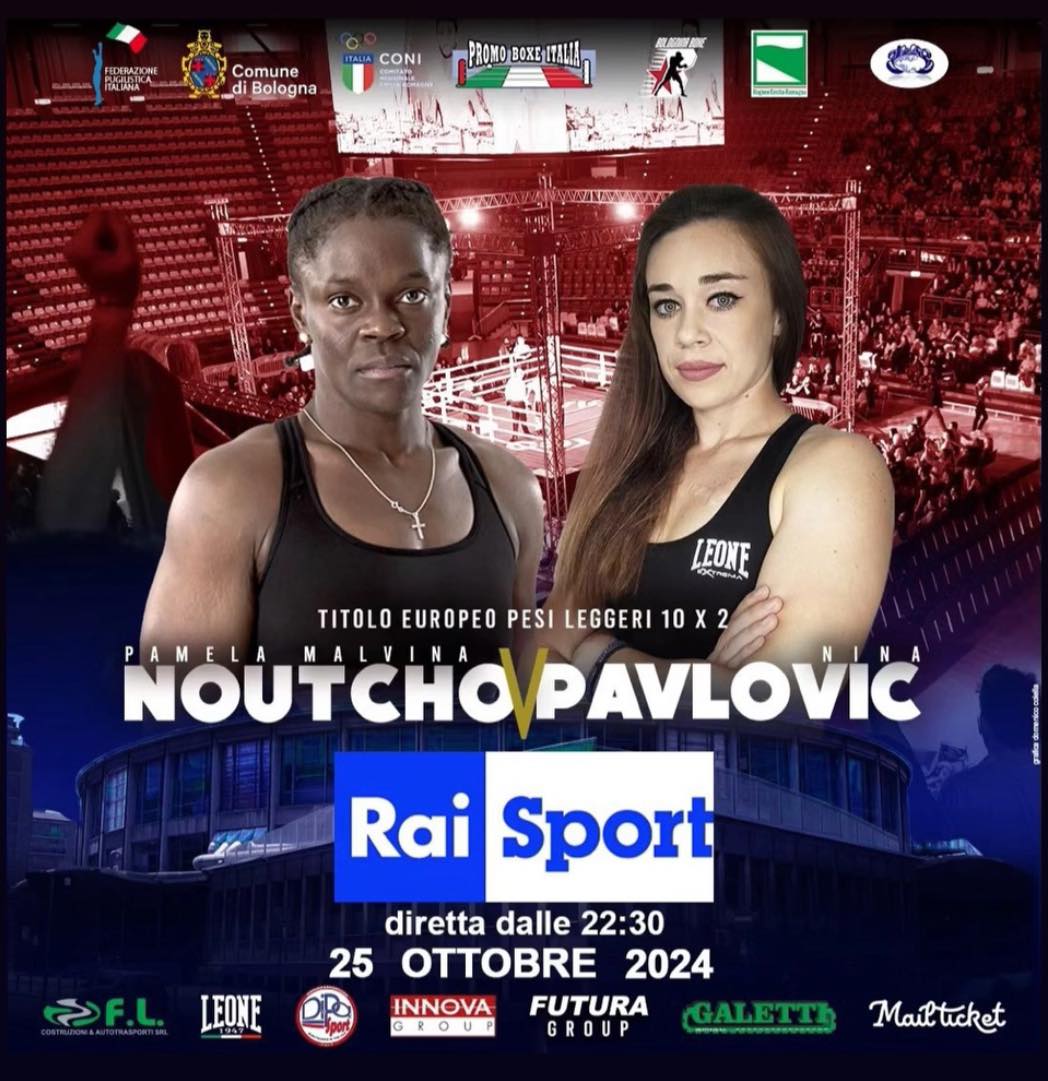 IN DIRETTA RAISPORT IL MATCH PER L'EUROPEO DEI LEGGERI NOUTCHO VS PAVLOVIC DEL PROSSIMO 25 OTTOBRE 