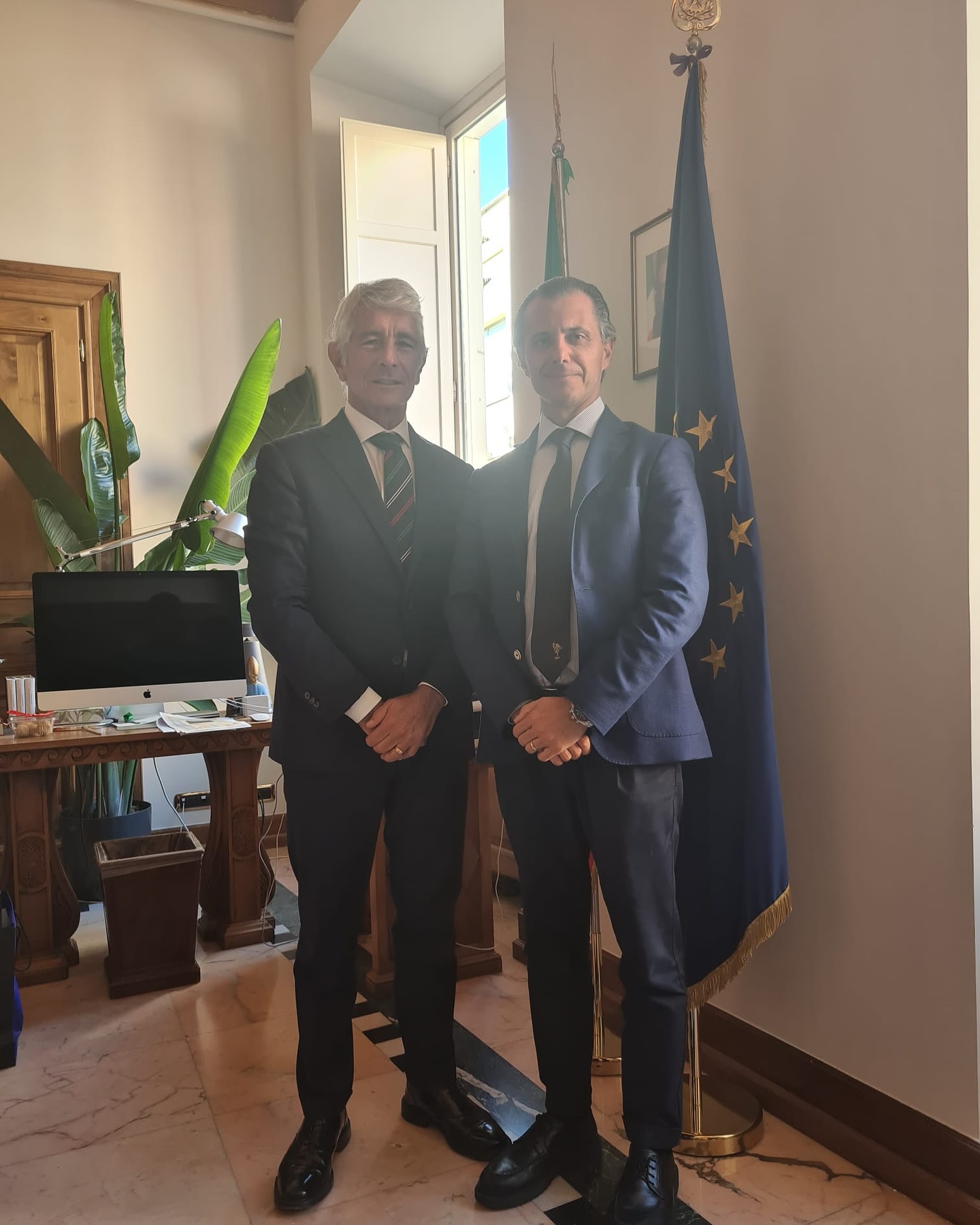Oggi a Roma incontro tra Il Ministro dello Sport D'Ambrosi e il Presidente FPi Flavio D'Ambrosi 