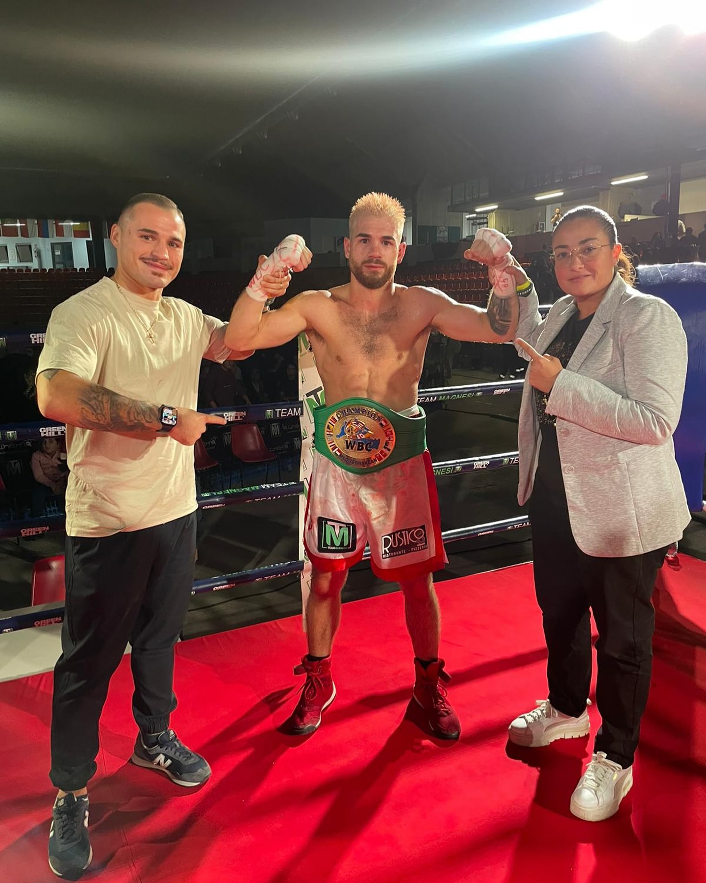 Titolo WBC Mediterraneo Supergallo: MATTIA OCCHINERO NUOVO CAMPIONE 