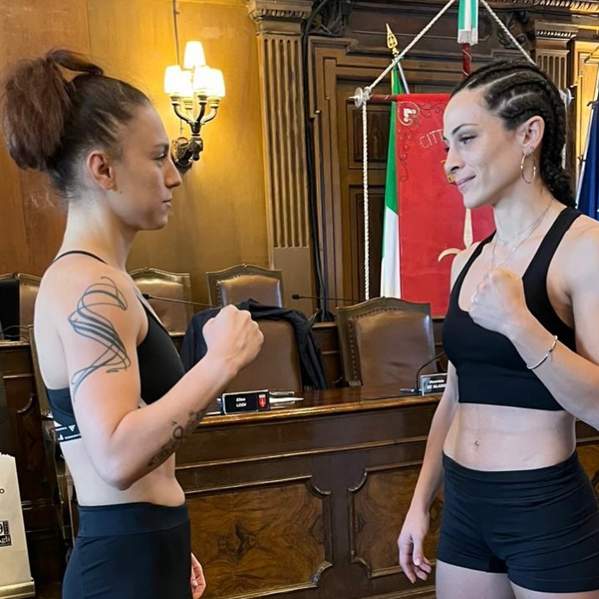 PESO FATTO! TUTTO PRONTO A TRIESTE PER IL TITOLO PESO GALLO BROZZI VS LOMBARDI 