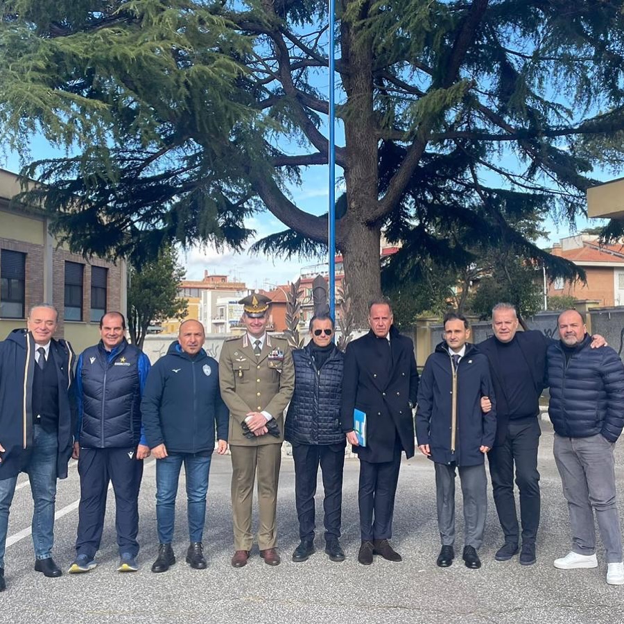IL Presidente FLAVIO D'AMBROSI HA INCONTRATO I VERTICI DEI GRUPPI SPORTIVI 